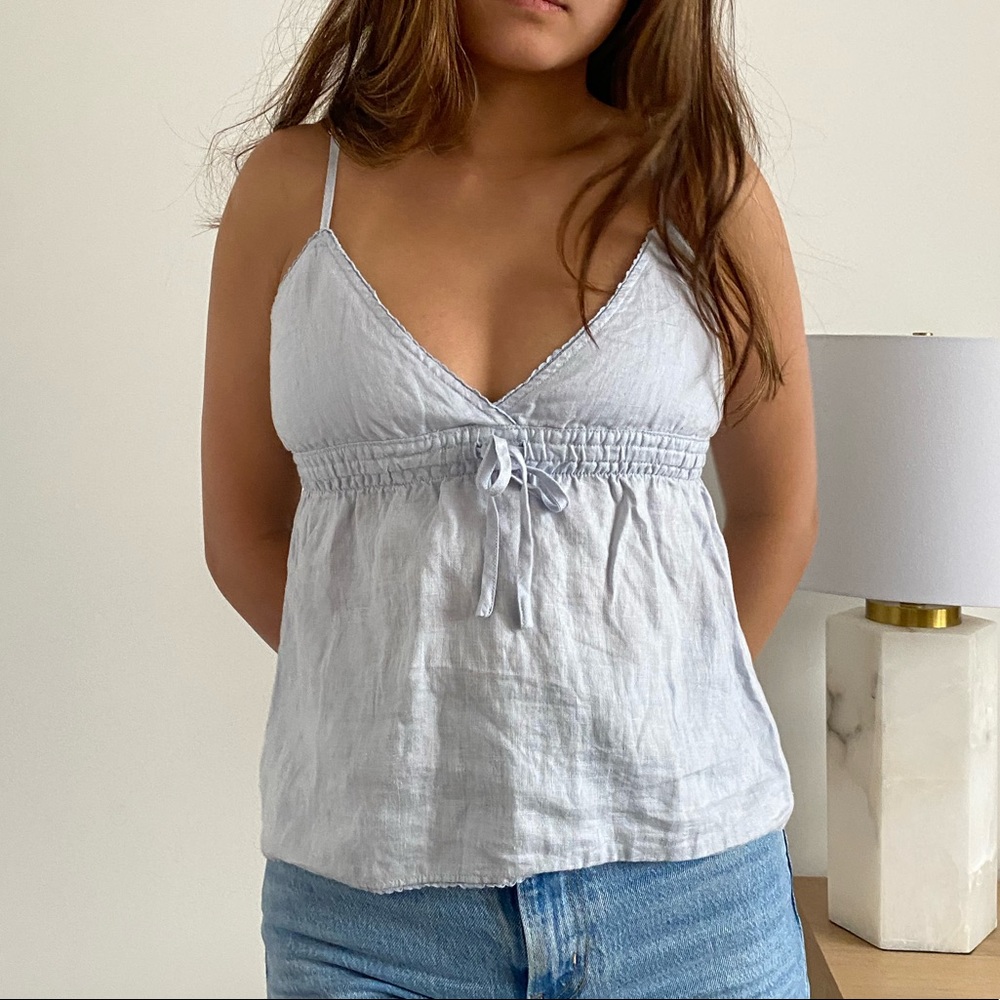 Brandy Melville Light Blue Edith Tank